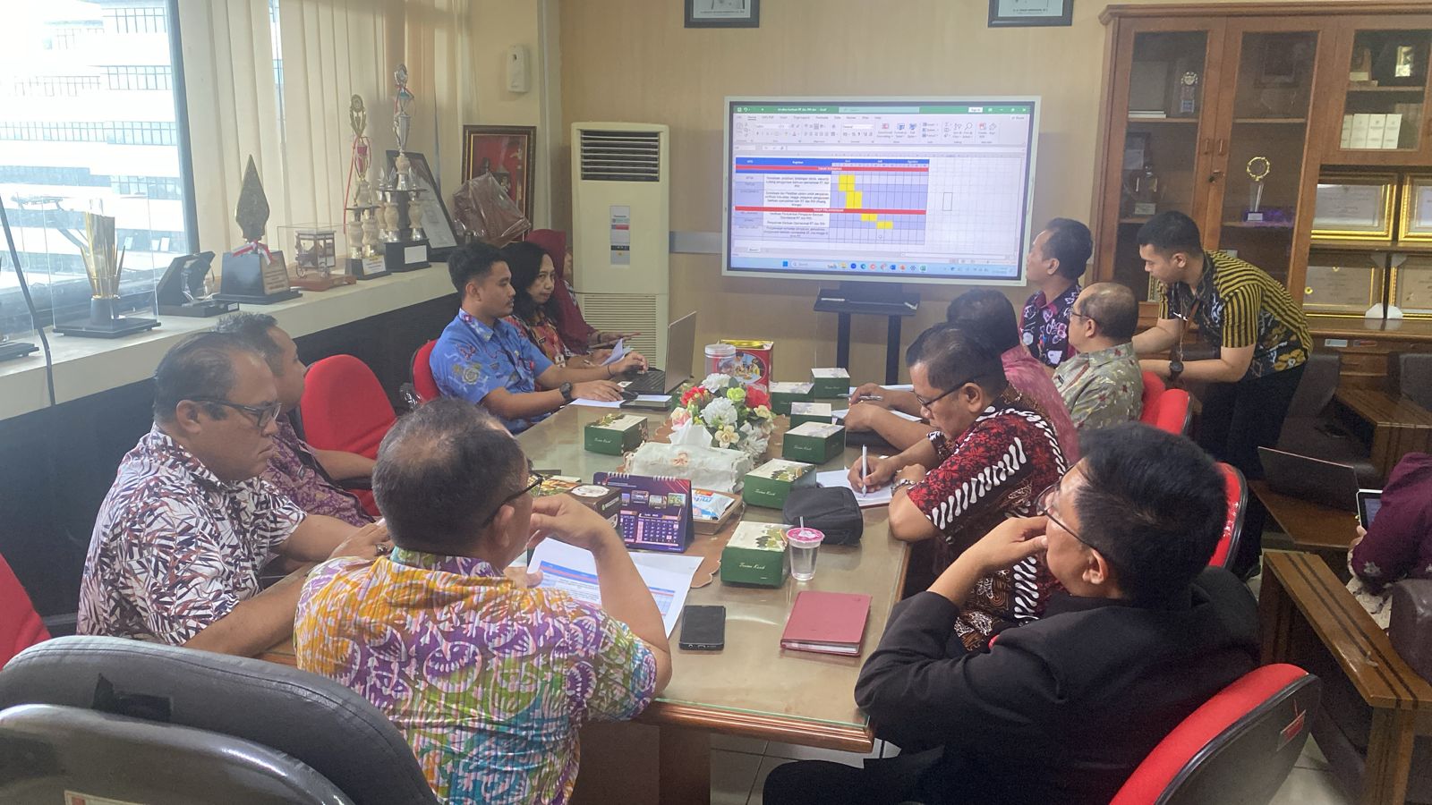 Diskominfo Hadiri Rapat Koordinasi Penggunaan Bantuan Operasional RT/RW di Bappeda